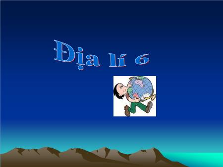 Bài giảng Địa lí Lớp 6 - Tiết 24, Bài 20: Hơi nước trong không khí. Mưa