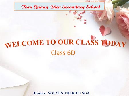 Bài giảng English 6 - Period 96, Lesson 4: Communication