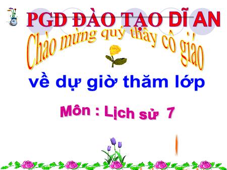Bài giảng Lịch sử Lớp 7 - Bài 20: Nước Đại Việt thời Lê sơ (1428-1527) - Nguyễn Văn Cường