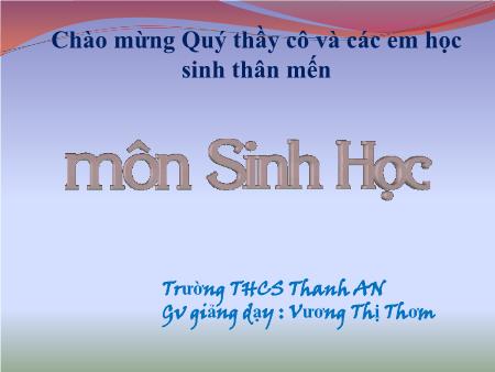 Bài giảng Sinh học Lớp 8 - Bài 39: Bài tiết nước tiểu
