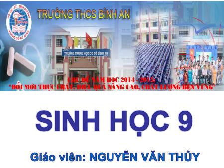 Bài giảng Sinh học Lớp 9 - Bài 54: Ô nhiễm môi trường - Nguyễn Văn Thủy