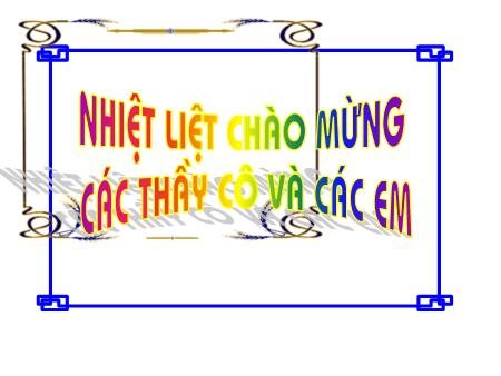 Bài giảng Vật lí Lớp 6 - Tiết 28, Bài 24: Sự nóng chảy và sự đông đặc