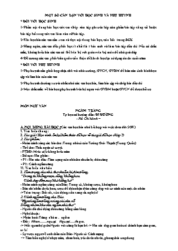 Tài liệu ôn tập Ngữ văn 8 - Tuần 22 đến 29