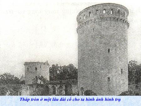 Bài giảng Hình học Lớp 9 - Bài 1: Hình trụ. Diện tích xung quanh và thể tích của hình trụ
