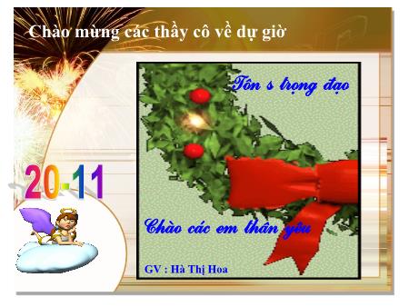 Bài giảng Ngữ văn Lớp 8 - Bài: Thành ngữ - Hà Thị Hoa