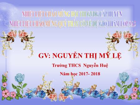 Bài giảng Vật lí Lớp 7 - Bài 26: Ứng dụng của nam châm - Nguyễn Thị Mỹ Lệ - Năm học 2018-2019